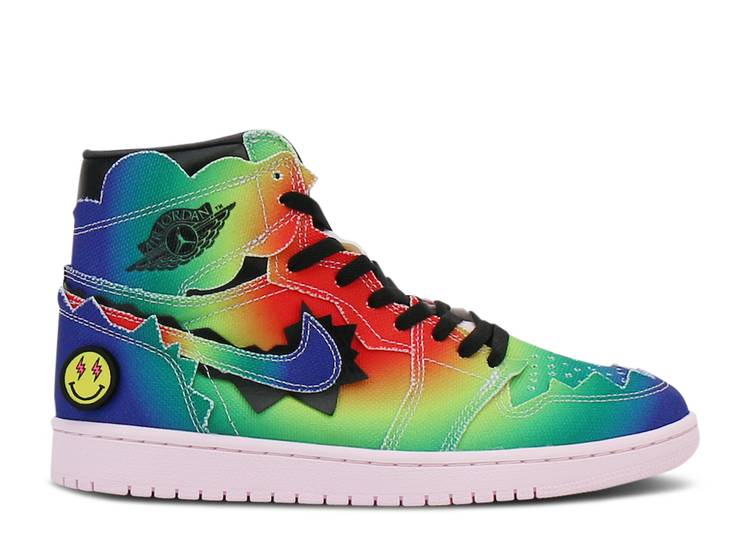 Nike J BALVIN X JORDAN 1 RETRO OG HIGH 'TIE DYE' - Versamarthub